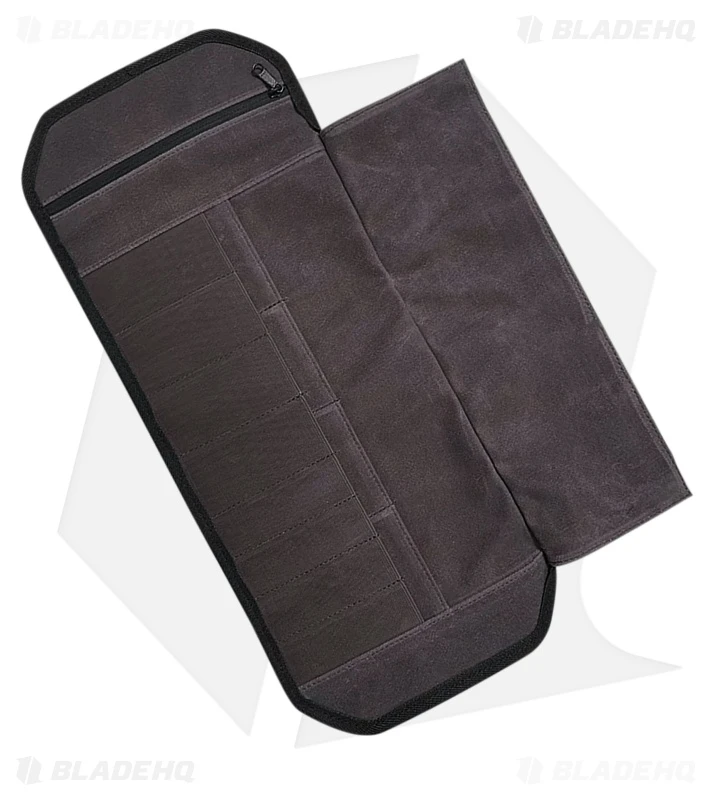 Roaring Fire Pioneer Mini Tool Roll Rustic Brown Waxed Canvas 4 Roaring Fire Pioneer Mini Tool Roll Rustic Brown Waxed Canvas - Image 4