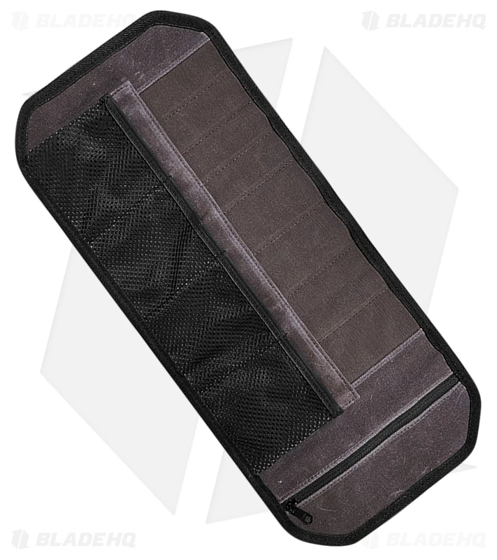 Roaring Fire Pioneer Mini Tool Roll Rustic Brown Waxed Canvas 2 Roaring Fire Pioneer Mini Tool Roll Rustic Brown Waxed Canvas - Image 2