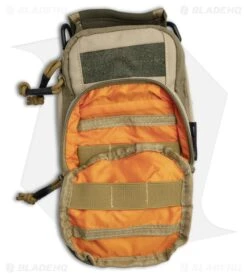 Roaring Fire Tinder Organizer Pouch (FDE) -Knives Store Roaring Fire Tinder Organizer Pouch FDE BHQ 220987 td side large