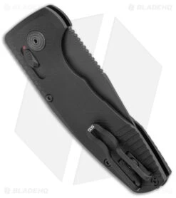 SOG Knives SOG-TAC AU Compact Automatic Knife Black (3" Black) -Knives Store SOG Knives SOG TAC AU Compact Auto Black Black 15 38 07 57 BHQ 119252 jr side large