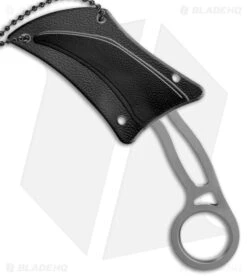 Schrade SCH111 Karambit Fixed Blade Neck Knife (3" Gray) 6 Schrade SCH111 Karambit Fixed Blade Neck Knife (3" Gray) -Knives Store Schrade SCH111 karambit neck knife gray BHQ 61893 er sheath large