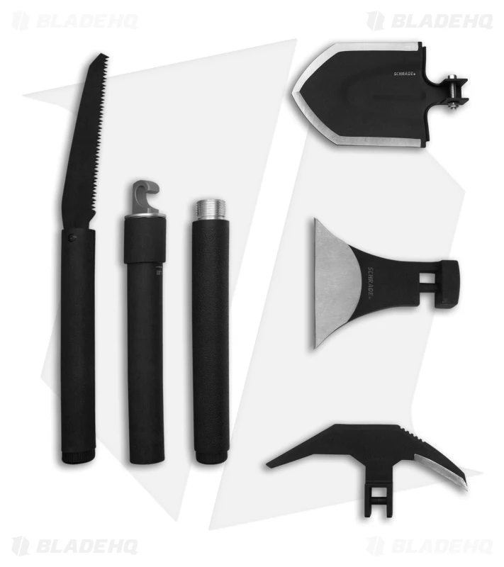 Schrade Schexc Outdoor Kit W/ Shovel, Saw, Axe, & Tomahawk 184299 1 Schrade Schexc Outdoor Kit W/ Shovel, Saw, Axe, & Tomahawk 184299