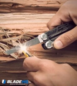 Leatherman Signal Black & Silver Survival Multi-Tool (19-in-1) 832623 Limited -Knives Store Signal Firestarter large 1