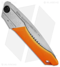 Silky Gomboy Curve 8.5" Folding Saw - Orange -Knives Store Silky Gomboy Curve 210mm BHQ 62310 td side large