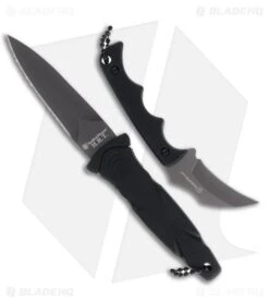 Smith & Wesson Neck And Boot Combo Fixed Blade Knife Black Rubber (3.25" Black)