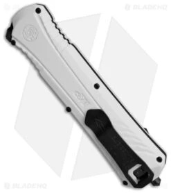 Smith & Wesson M&P OTF Spring Assisted Tanto Knife White (3.5" Black) -Knives Store Smith Wesson MP OTF Spring Assisted Spear Point Knife White 3in Black BHQ 219145 td side large