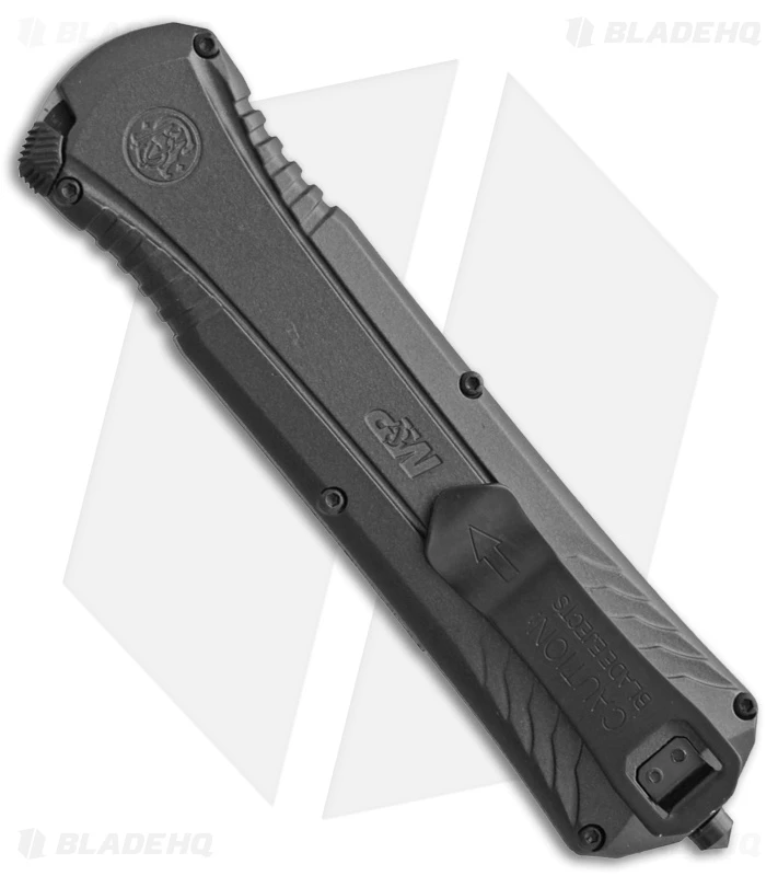Smith & Wesson M&P OTF Spring Assisted Spear Point Knife Gray (3.25" Black) 2 Smith & Wesson M&P OTF Spring Assisted Spear Point Knife Gray (3.25" Black) - Image 2