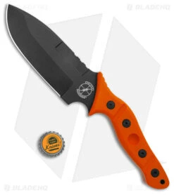Sniper Bladeworks MAMU Fixed Blade Knife Orange G-10 (5.5" Black) 7 Sniper Bladeworks MAMU Fixed Blade Knife Orange G-10 (5.5" Black) -Knives Store Sniper Bladeworks MAMU Fixed Blade Orange G 10 Black BHQ 143947 jr bottlecap large