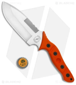 Sniper Bladeworks MAMU Fixed Blade Knife Orange G-10 (5.5" Satin) -Knives Store Sniper Bladeworks MAMU Fixed Blade Orange G 10 Satin BHQ 143948 jr bottlecap large