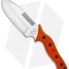 Sniper Bladeworks MAMU Fixed Blade Knife Orange G-10 (5.5" Satin)
