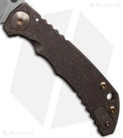 Spartan Blades Harsey Frame Lock Knife Special Edition Relic Copper Ti (3.9" SW) -Knives Store Spartan Blades Harsey Frame Lock Knife Special Edition Relic Copper Ti BHQ 186808 td close large