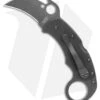 Spyderco Karahawk Folding Knife W/ Emerson Opener (2.36" Black) C170GBBKP