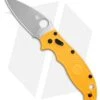 Spyderco Manix 2 MagnaCut Lightweight Salt Knife Yellow Polymer (3.4" Satin)
