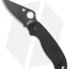 Spyderco Para 3 Compression Lock Knife Black G-10 (3" Black DLC) C223GPBK