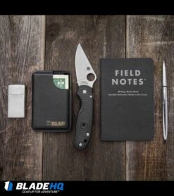 Spyderco Para 3 Lightweight Compression Lock Knife Black FRN (3" Satin) -Knives Store Spyderco Para 3 Lightweight Compression Lock Black FRN Satin C223PBK BHQ 93614 jr lifestyle website large