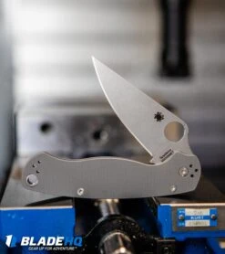 Spyderco Paramilitary 2 Knife Dark Gray G-10 (3.4" Stonewash Maxamet) C81GPDGY2 -Knives Store Spyderco Paramilitary 2 Knife Dark Gray G 10 Satin Maxamet C81GPDGY2 BHQ 71341 kp cnc web large