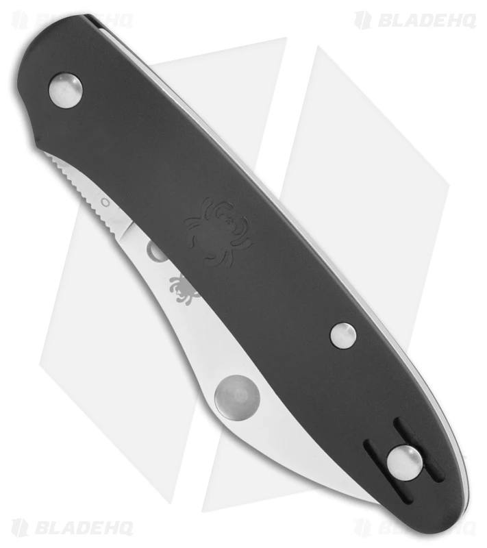 Spyderco Roadie XL Clip Joint Lock Knife Black FRN (2.7" Satin M398) 2 Spyderco Roadie XL Clip Joint Lock Knife Black FRN (2.7" Satin M398) - Image 2