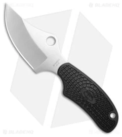 Spyderco Shirley-Owens ARK Fixed Blade Neck Knife Black FRN (2.6" Satin) FB35PBK