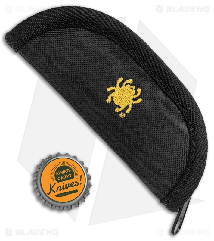 Spyderco Small Knife Zippered Pouch Travel Case C18NC 4 Spyderco Small Knife Zippered Pouch Travel Case C18NC - Image 4