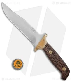 Svord Bowie Fixed Blade Knife Wenge Wood (6.375" Satin) 280BW -Knives Store Svord Bowie Wenge Wood SV280BW BHQ 62867 jr bottlecap large