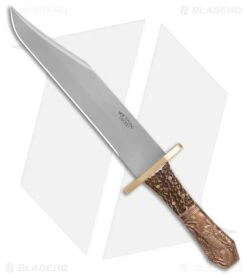 Svord Limited Edition Half Horse/Alligator Fixed Blade Bowie Knife (9.5" Satin)