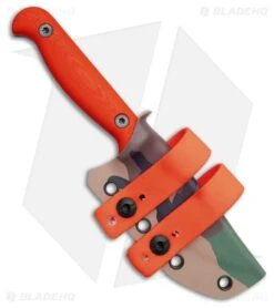 The Wizard Forge Marshall Fixed Blade Knife Orange G-10 (3.5" Blk SW) 5 The Wizard Forge Marshall Fixed Blade Knife Orange G-10 (3.5" Blk SW) -Knives Store The Wizard Forge Marshall Fixed Blade Knife Orange G 10 3in Black SW BHQ 219151 td side large