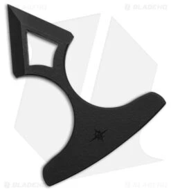 Toor Knives Thor's Hammer Fixed Blade Knife Black Steel (1" Carbon Black)