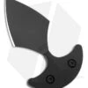 Toor Knives Vasive Fixed Blade Push Dagger Knife Bomber Black G-10 (2" Black)