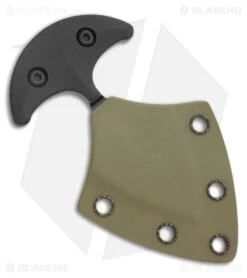 Toor Knives Vasive Fixed Blade Push Dagger Knife Bomber Black G-10 (2" Black) -Knives Store Toor Knives Vasive Fixed Blade Push Dagger Knife Bomber Black G 10 Black BHQ 208821 kr side large