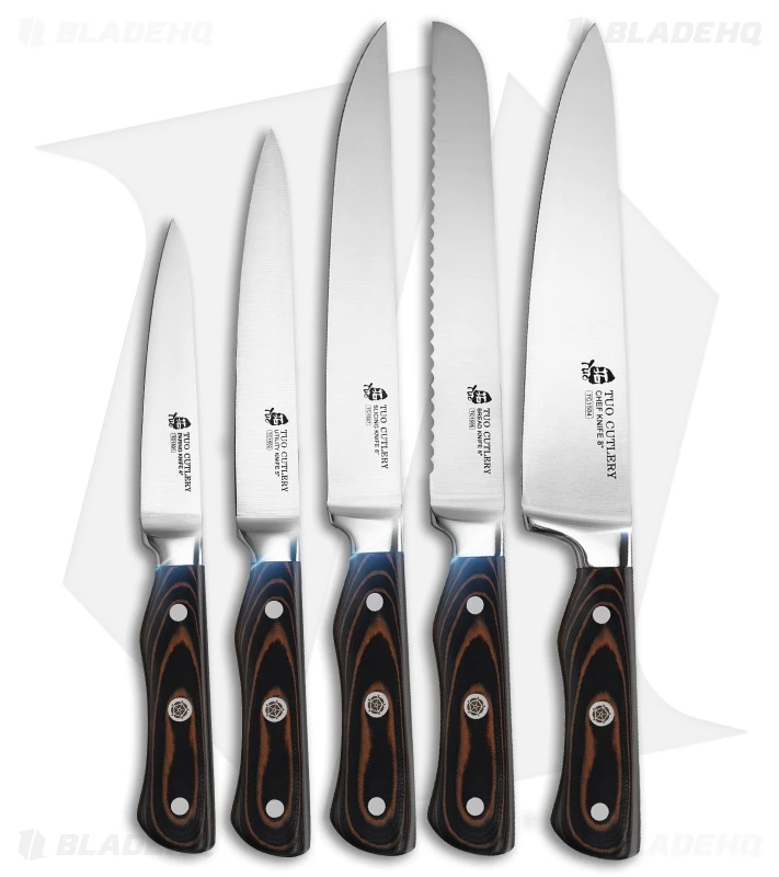 Tuo Cutlery Legacy6 Piece Luxury Knife Block Set 1 Tuo Cutlery Legacy6 Piece Luxury Knife Block Set