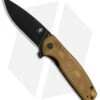 Kizer Laconico Gemini Liner Lock Knife PEI (3.1" Black Nitro-V) V3471A3
