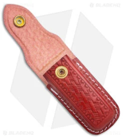 Victorinox Zermatt Medium Red Leather Belt Pouch -Knives Store Victorinox Zermatt Belt Pouch BHQ 109315 jr open large
