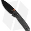 Vosteed Mini Psyop Crossbar Lock Knife Carbon Fiber (2.7" Black SW)