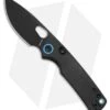 Vosteed Porcupine Top Liner Lock Knife Black Micarta (3" Black Stonewash)