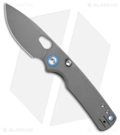 Vosteed Porcupine Top Liner Lock Knife Destroyer Gray G-10 (3" Gray)