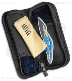 WE Knife Co. Knife Pouch W/ Microfiber Cloth (6.75" X 3") WE-01 -Knives Store WE Knife Co Knife Pouch Microfiber Cloth WE 01 BHQ 142949 jr open large