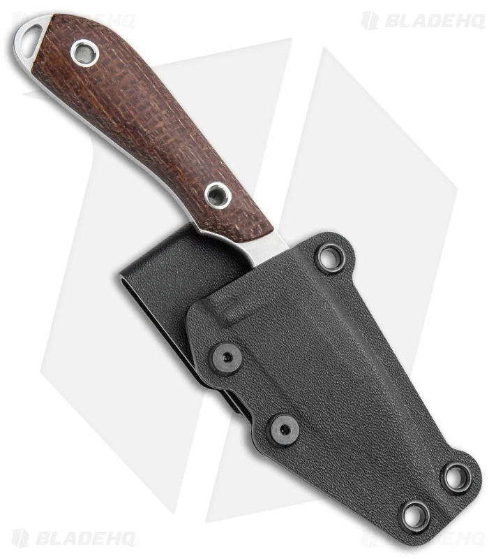 White River M1 Caper Fixed Blade Knife Burlap Micarta Natural (3.1" SW) 3 White River M1 Caper Fixed Blade Knife Burlap Micarta Natural (3.1" SW) - Image 3