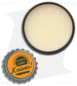 Wicked Wax By DiPrete Forge Knife Protectant 0.5 Oz. Tin -Knives Store Wicked Wax Knife Protectant .5oz Tin BHQ 176467 jr bottlecap large