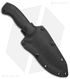 Winkler Knives Utility Crusher Knife Black Canvas Laminate (4.8" Caswell) -Knives Store Winkler Knives Utility Crusher Black Canvas Lamaniate Caswell BHQ 145114 jr sheath large