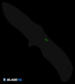 Zero Tolerance 0350TSTR Assisted Opening Knife Tritium (3.25" Tiger Stripe) ZT -Knives Store Zero Tolerance LL A O Tritium Black G 10 Tiger Stripe BHQ 117439 jr glow large