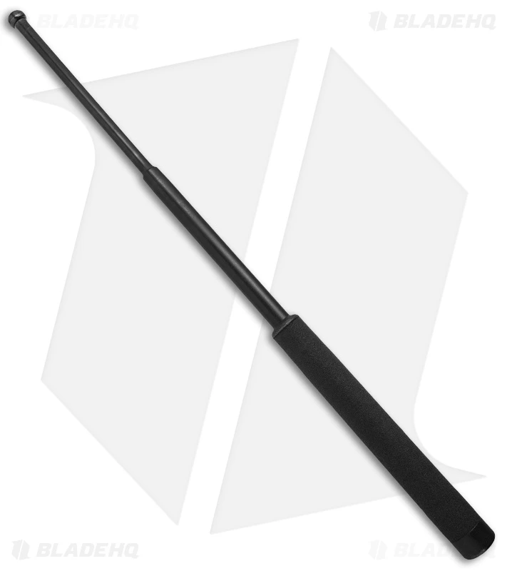 ASP 21" Friction Loc Black Chrome Expandable Baton 1 ASP 21" Friction Loc Black Chrome Expandable Baton