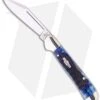 Case Mini Copperlock Pocket Knife 3.625" Blue Bone (61749L SS) 02864