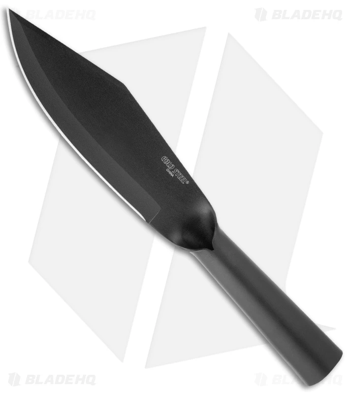 Cold Steel Bowie Blade Bushman Knife + Sheath & Fire Steel (7" Black) 95BBUSK 1 Cold Steel Bowie Blade Bushman Knife + Sheath & Fire Steel (7" Black) 95BBUSK