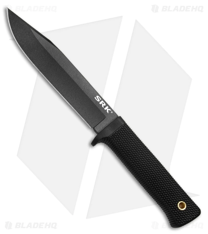 Cold Steel SRK Survival Rescue Knife Tactical Fixed Blade (6" Black SK-5) 1 Cold Steel SRK Survival Rescue Knife Tactical Fixed Blade (6" Black SK-5)