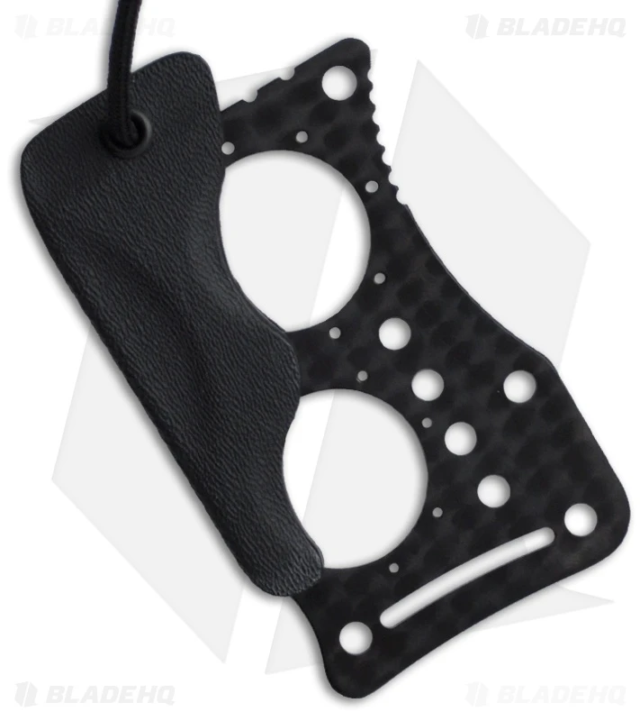 Custom Crawford Credit Card Karambit Knife Titanium Fixed Blade (1.6" Plain) 2 Custom Crawford Credit Card Karambit Knife Titanium Fixed Blade (1.6" Plain) - Image 2