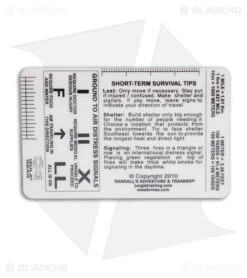 ESEE Knives Izula Gear AH-1 Arrowhead Wallet (Black) -Knives Store esee esaw survival card large