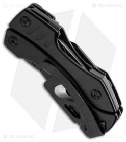 Gerber Crucial Multi-Plier Tool Black + Strap Cutter -Knives Store gerber crucial strap cutter 31 001518 side cm large