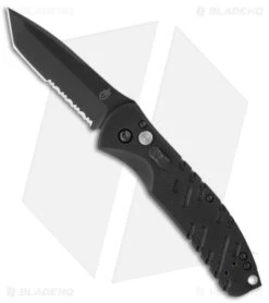 Gerber Propel Downrange Automatic Tactical Knife Black (3.5" Black Serr)