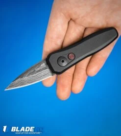Kershaw Launch 4 CA Legal Automatic Knife Black Aluminum (1.9" Damascus) 15 Kershaw Launch 4 CA Legal Automatic Knife Black Aluminum (1.9" Damascus) -Knives Store kershaw launch 4 damascus blk BHQ 67750 dl large
