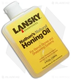 Lansky Nathan's Honing Oil For Benchstones And Sharpening Systems (4 Oz.)
